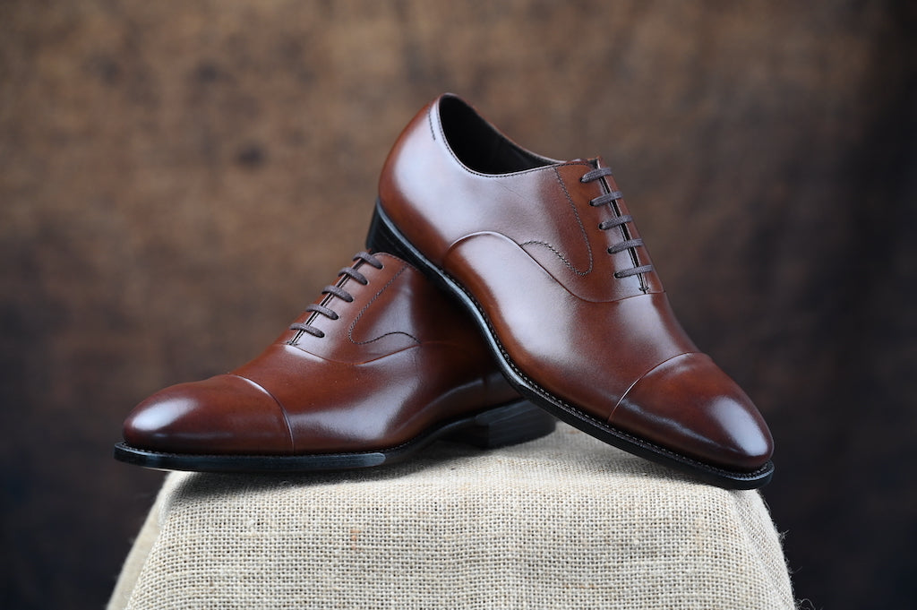 VINCENT Cap Toe Oxfords (Hand Welted) - CNES Shoemaker