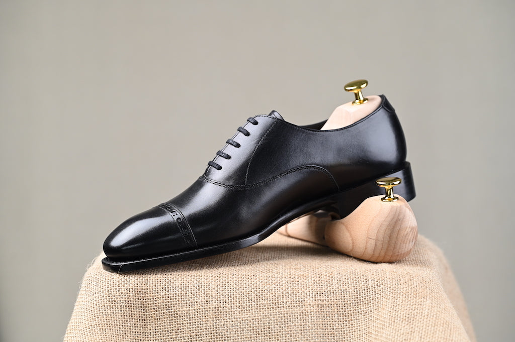 CAMUS Punched Cap Toe Oxfords - CNES Shoemaker