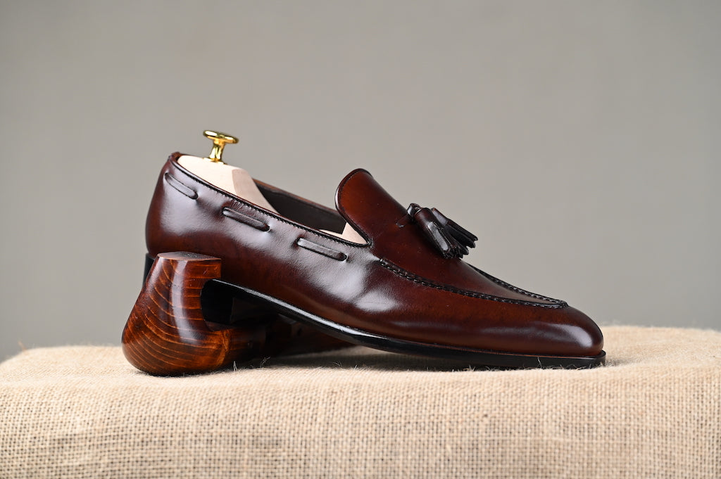 Next hot sale tassel loafers