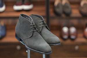 OS - CK1 Chukka Boot (Dark Brown Suede) - CNES Shoemaker